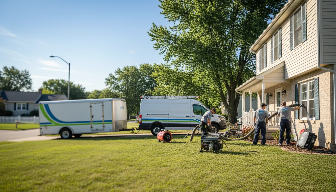 Flooded Basement Restoration And Cleanup With Repair in Wadena, MN near me